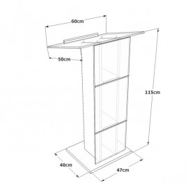 Achat pupitre conférence hêtre apportant un élément chaleureux et design dans votre salle de conférence ou de réunion