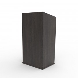 Pupitre de conférence couleur wengé qui est le mobilier de conférence le plus indispensable pour mener une conférence