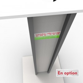  	Pupitre conférence avec l'option marquage pupitre de conférence pour nommer une conférence, accessoire conférence pour logo