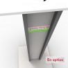  	Pupitre conférence avec l'option marquage pupitre de conférence pour nommer une conférence, accessoire conférence pour logo