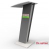 Pupitre conférence avec l'option marquage pupitre de conférence pour nommer une conférence ou le logo d'une entreprise ou mairie