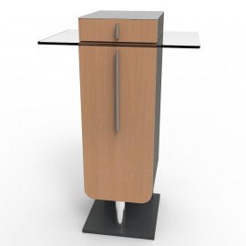 Meuble pour machine à café en bois pour salles de pauses et espaces accueil