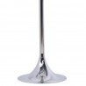 Table mange debout possédant un pied tulipe en acier et un plateau en bois qui se décline en plusieurs coloris