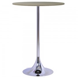 Table mange debout Diamètre 80 cm driftwood qui convient pour des cérémonies d'associations ou événements 