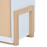 Meuble pour machine a cafe design avec des matières bois de qualité professionnelle, meuble espace café haut de gamme