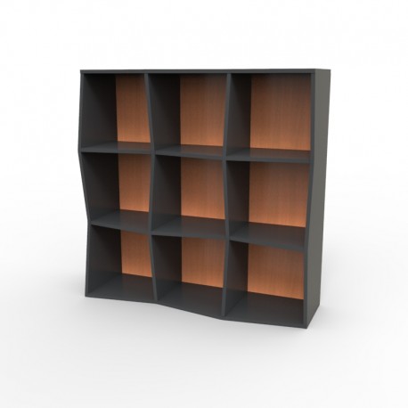 Etagere murale bois coloris graphite et hêtre en bois de qualité professionnelle, meuble rangement de qualité professionnelle Etagere murale bois coloris graphite et hêtre en bois de qualité professionnelle, meuble rangement de qualité professionnelle