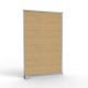 Cloison bureau chene clair en bois de qualité professionnelle, séparation de bureau disponible en plusieurs coloris au choix