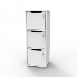 Moraillon pour cadenas à clé pour des vestiaires collectifs CASEO dédiés aux entreprises et universités avec salle de casiers
