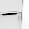 Moraillon pour cadenas à clé pour casiers CASEO à 3 cases, accessoires vestiaires collectifs CASEO dédiés aux TPE / PME 