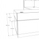 Demi facade pour meuble en bois vous permettant de modifier votre structure de bureau selon votre besoin en entreprise