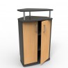 Meuble pour machine à café coloris hêtre qui se décline en plusieurs coloris pour convenir à votre salle de pause
