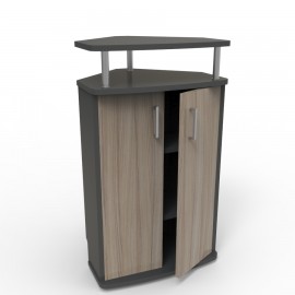 Meuble pour machine à café driftwood qui possède tous les atouts pour poser votre machine à café et vos accessoires