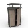 Meuble pour machine à café driftwood qui possède tous les atouts pour poser votre machine à café et vos accessoires
