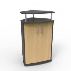 Meuble pour machine à café chene qui convient pour entreprises / associations / chr recevant des visiteurs / clients