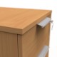 Caisson à tiroir bois hetre naturel convenant pour espace coworking ou open space, caisson bois livré monté en divers coloris
