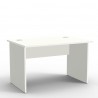 Bureau moderne coloris blanc de fabrication française et livré en kit pour une installation facile et rapide en écoles et mairie