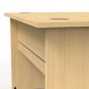 Bureau moderne en bois chene clair idéal pour des administrations et collectivités ayant des salles de réunion et open space
