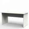 Bureau longueur 140 cm bois blanc est l'achat indispensable pour des administrations et des collectivités souhaitant aménager di