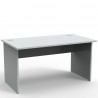 Bureau longueur 140 cm bois couleur gris qui se décline en plusieurs formats et différents coloris, bureau en bois qui est fabri
