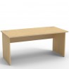 Bureau en bois chêne qui se livre en kit avec un montage facile pour une installation rapide dans un open space ou bureau