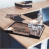 Plateau en bois idéal pour poser des accessores de votre espace café et convenant au meuble machine à café TANAO