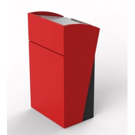 Pupitre de conférence tablette grand format 60 x 60 cm Protocole Rouge