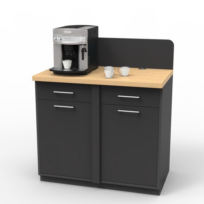 Meuble pour machine à café entreprise collectivité association?