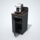  	Meuble pour machine à café pour professionnels graphite-wengé pour des machines à café de professionnels de CHR