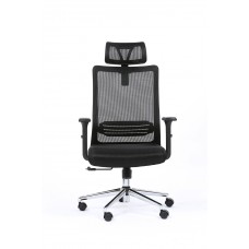 Chaise de bureau manager avec accoudoirs 3D appui-tête réglable