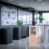 Meuble pour machine a cafe professionnelle et design pour des cuisines et espaces café dans de grandes entreprises