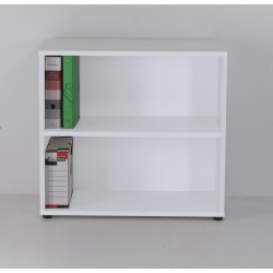 Armoire livré monté blanche idéal pour vos dossiers et boites d'archive pour votre entreprise ou association