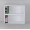 Armoire livré monté blanche idéal pour vos dossiers et boites d'archive pour votre entreprise ou association