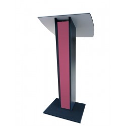 Pupitre de conférence bois design rose Speech Fuschia amphitheatre