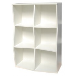 Etagère de bureau en bois vert pour rangement d'archives et documents idéals pour des écoles ou salles de sport