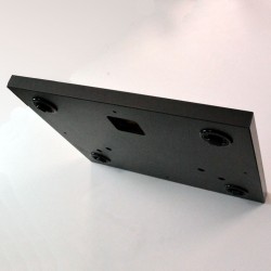 Option roulettes pour pupitre de conférence idéale pour bouger régulièrement votre pupitre d'une pièce à une autre