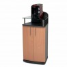 Meuble pour machine à café professionnel en bois qui se décline en plusieurs coloris pour convenir à l'intérieur de votre cuisin