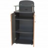 Meuble pour machine à café professionnel en bois de qualité professionnelle, meuble espace café fabriqué 100 % made in France