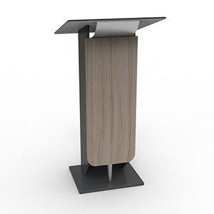 Pupitre de conférence driftwood pour discours