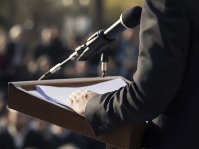 Pupitre de conférence et proximité, pourquoi les Français aiment tant leur maire