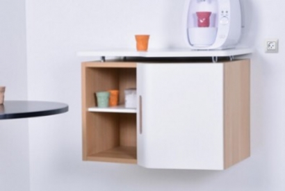 Pourquoi choisir un meuble suspendu pour machine à café ?